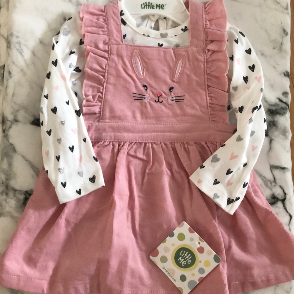 NEW Little Me Jumper Set